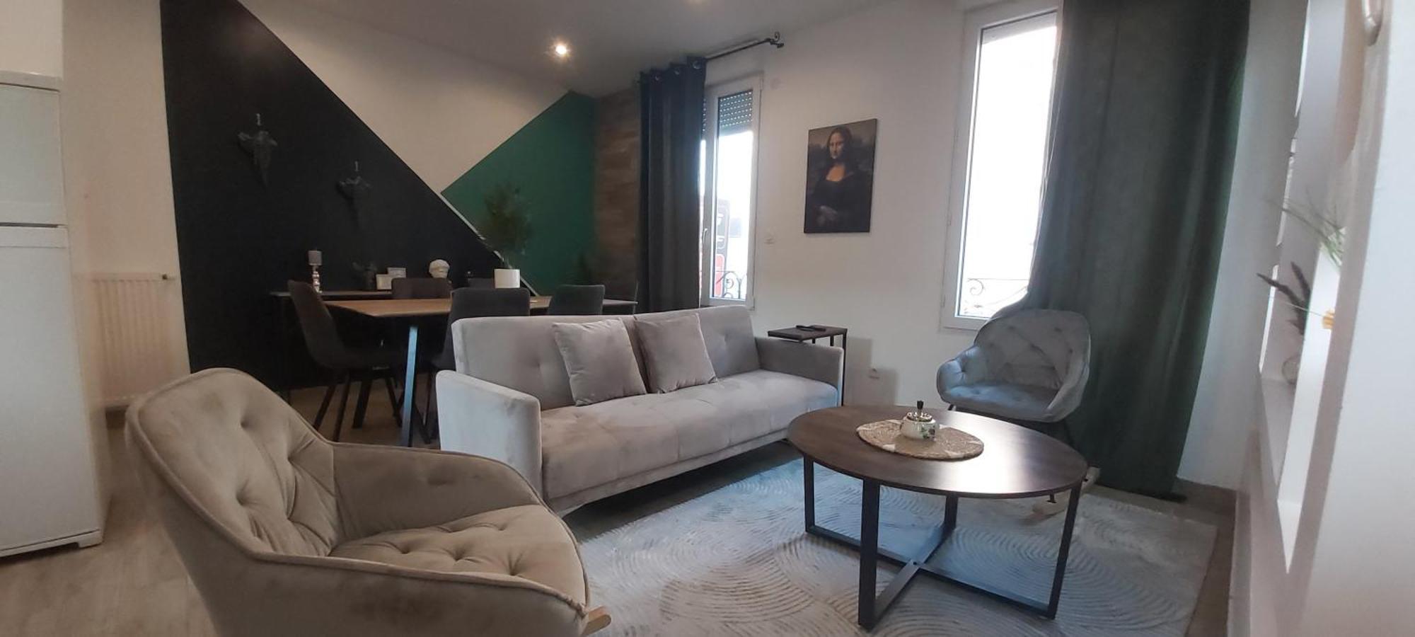 Les Suite Appartement A Chalon Sur Saone Oda fotoğraf