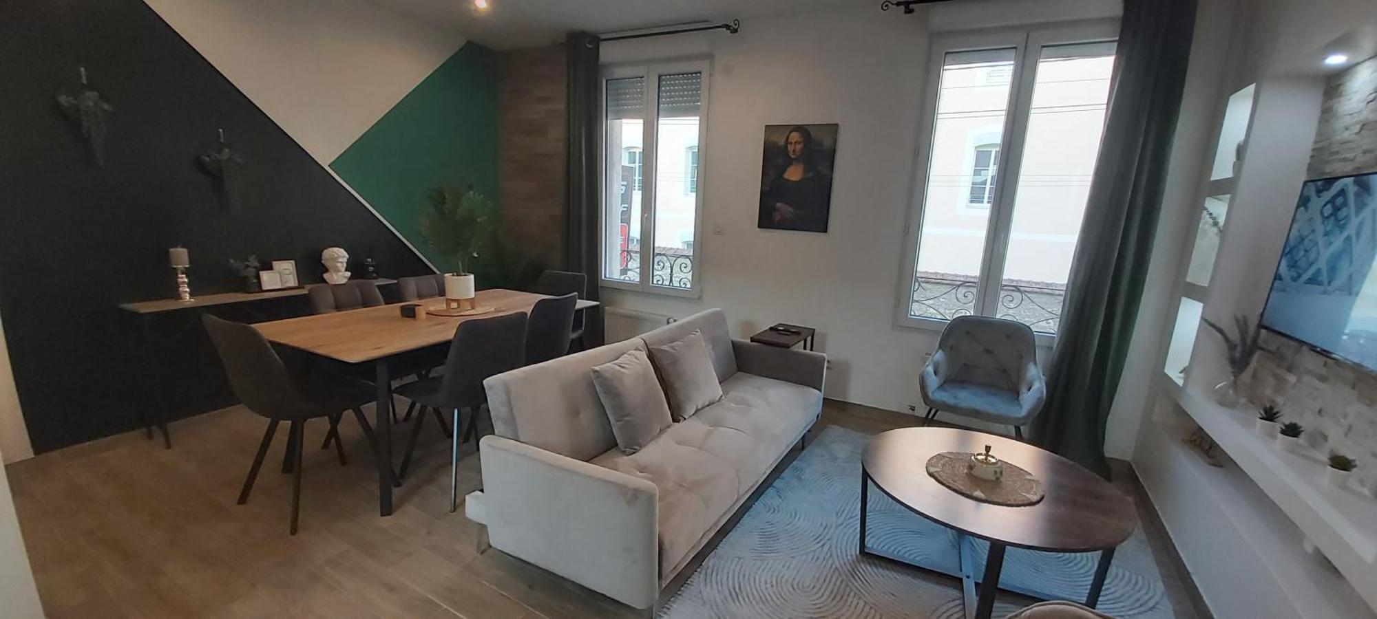 Les Suite Appartement A Chalon Sur Saone Oda fotoğraf