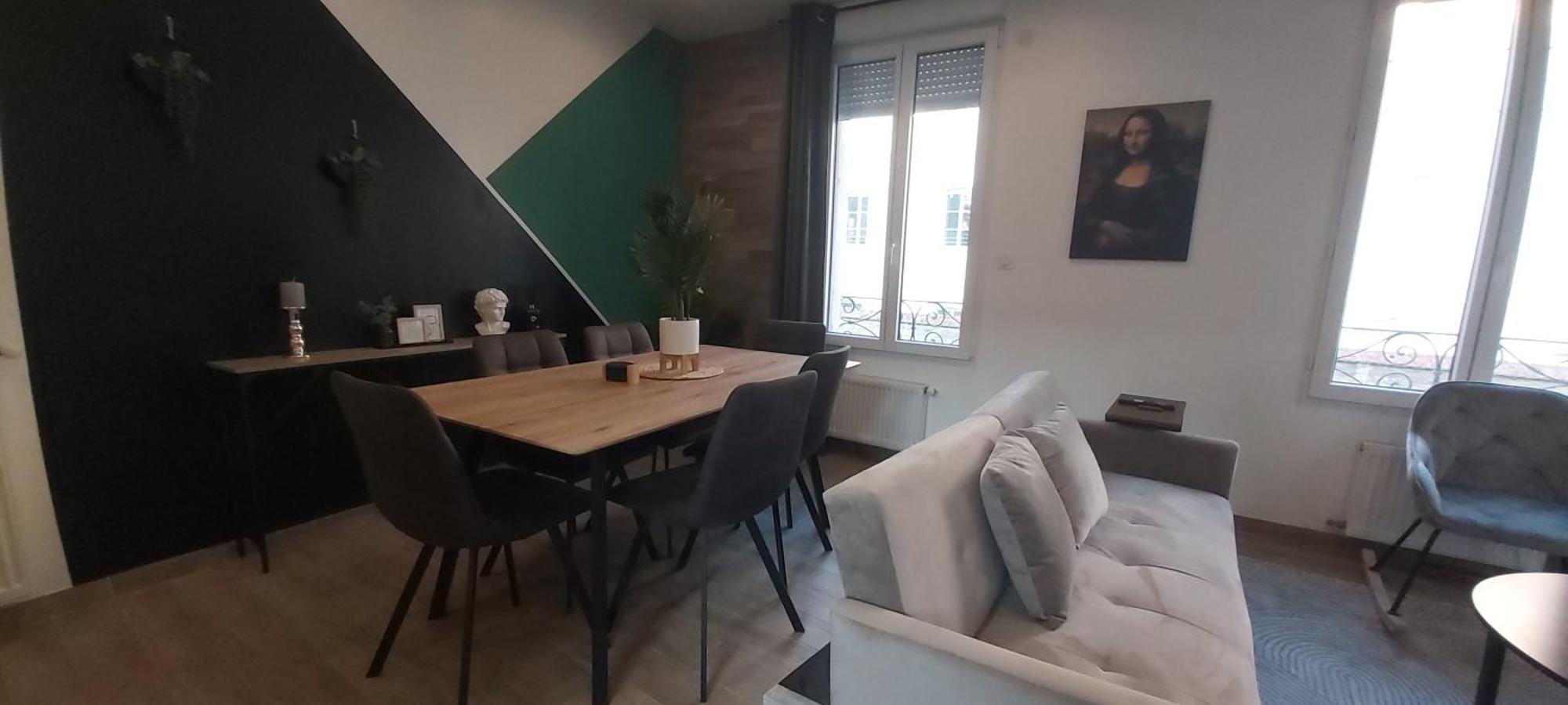 Les Suite Appartement A Chalon Sur Saone Oda fotoğraf