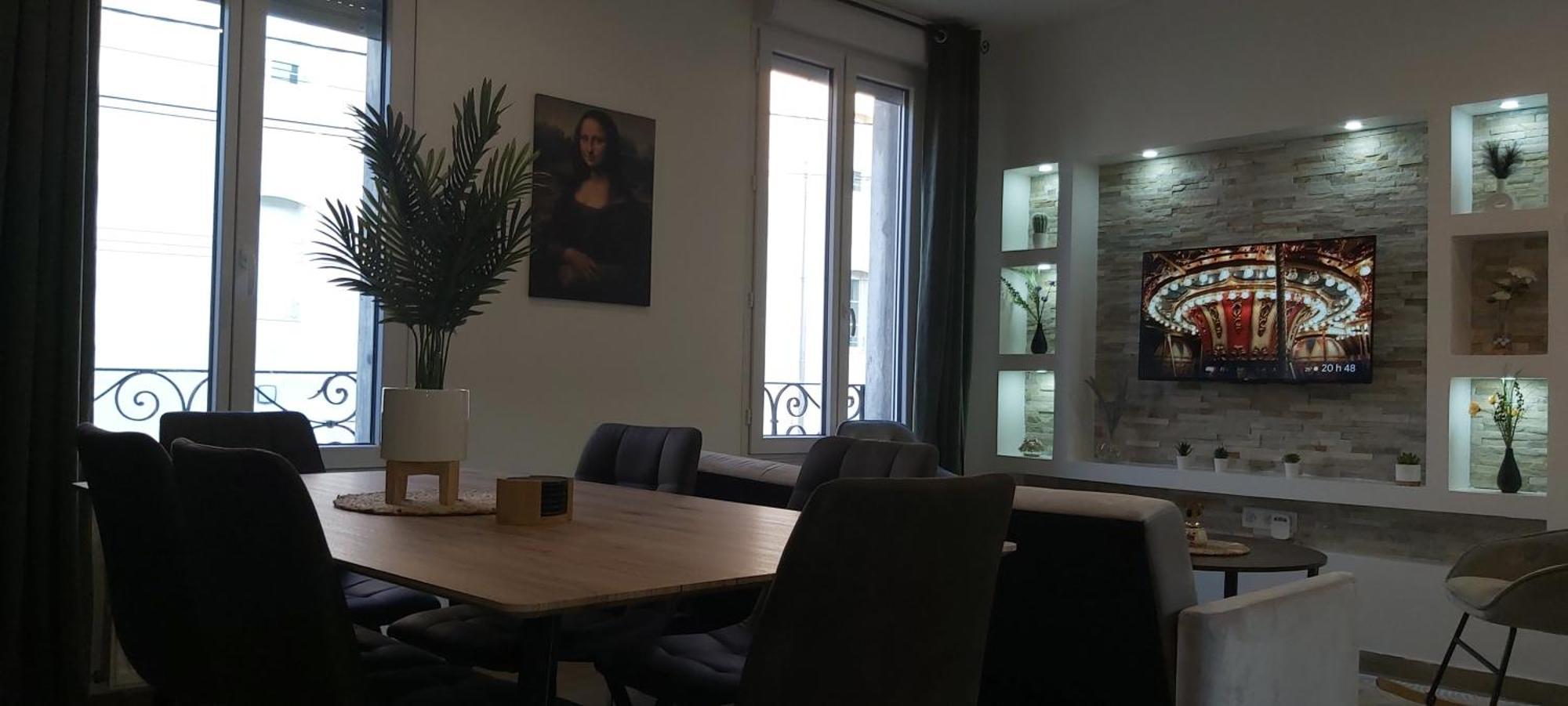 Les Suite Appartement A Chalon Sur Saone Oda fotoğraf