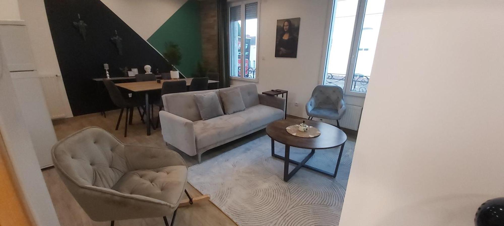 Les Suite Appartement A Chalon Sur Saone Oda fotoğraf