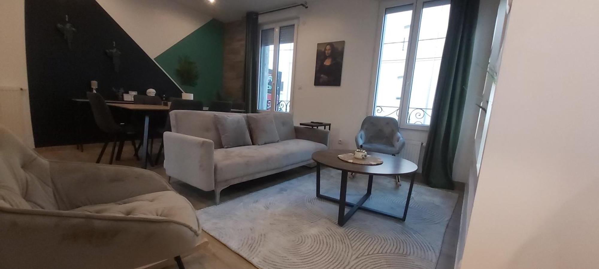 Les Suite Appartement A Chalon Sur Saone Oda fotoğraf